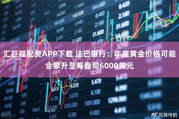 汇巨福配资APP下载 法巴银行：年底黄金价格可能会攀升至每盎司6000美元